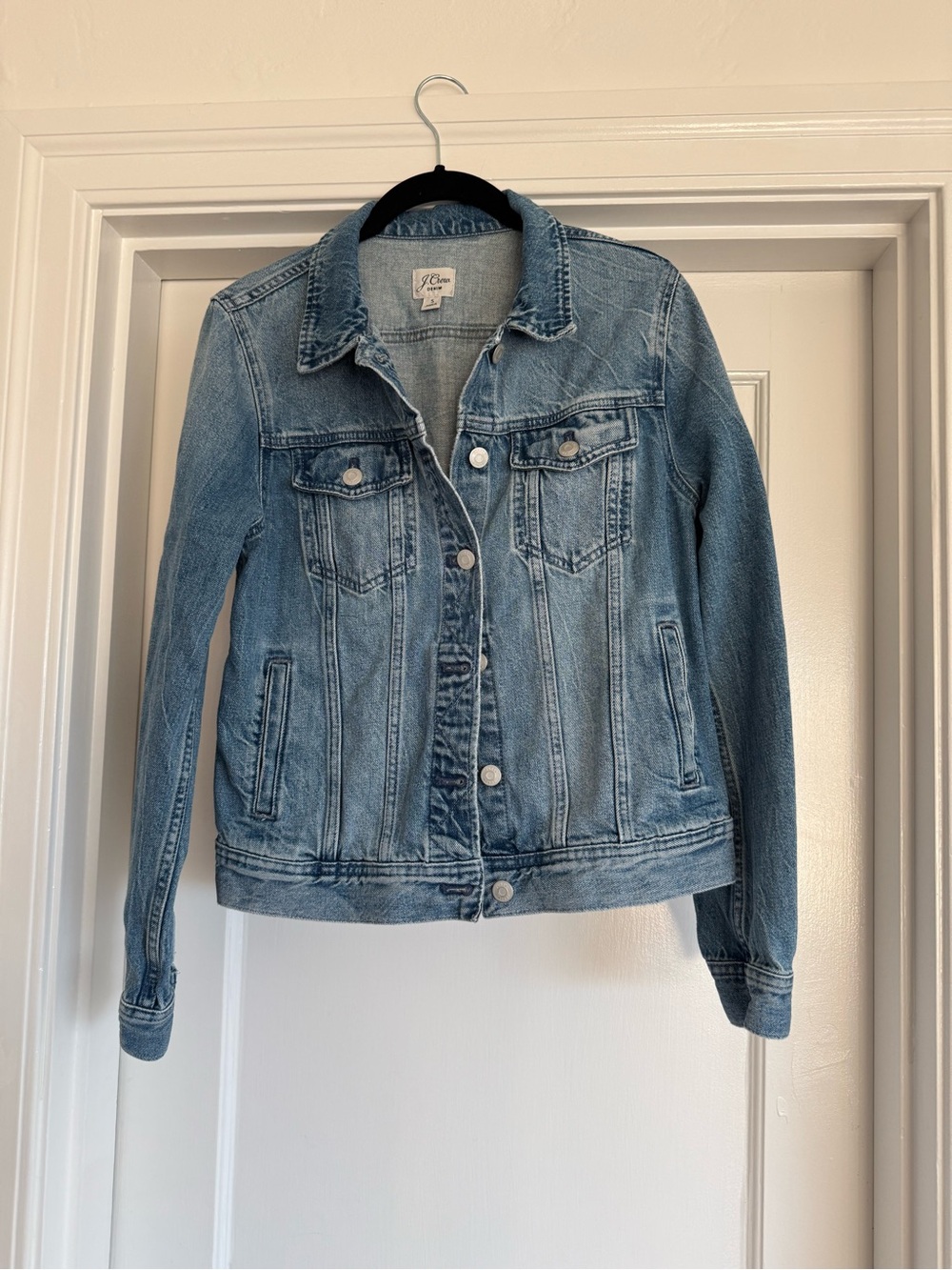 J. Crew Light Blue Denim Jean Jacket - Women's